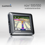 Garmin nuvi 510 Användarmanual