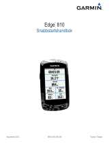 Garmin Edge® 810 Användarmanual