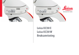 Leica Microsystems ICC50 W Användarmanual