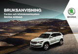 SKODA Kodiaq NS 11-2018 Bruksanvisning