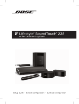 Bose Lifestyle SoundTouch 235 entertainment system Snabbstartsguide