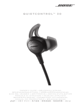 Bose QuietControl 30 wireless headphones Bruksanvisning
