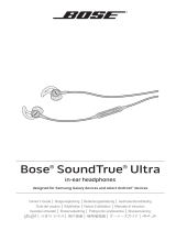Bose soundtrue ultra ie headphones samsung Bruksanvisning