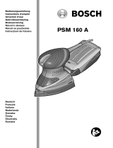 Bosch PSM 160A Bruksanvisning