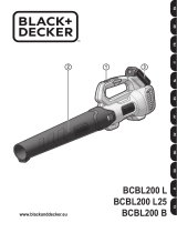 Black & Decker BCBL200 B Användarmanual