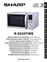 Sharp R922STWER-922STWE Bruksanvisning