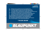 Blaupunkt TP DX-R70 A CLASSIC Bruksanvisning