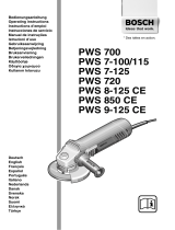 Bosch PWS 9-125 CE Bruksanvisning