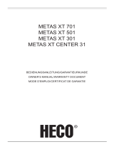 Heco METAS XT CENTER 31 Bruksanvisning