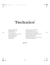 Technics SU-R1EB Bruksanvisning