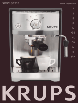 Krups XP52 Bruksanvisning
