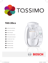 Bosch TASSIMO TAS2005 Bruksanvisning