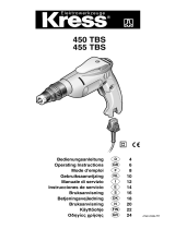 Kress 450 TBS Bruksanvisning