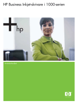 HP BUSINESS INKJET 1000 PRINTER Bruksanvisning