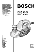 Bosch PHO20-82 Bruksanvisning