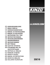 KINZO 25C125 Bruksanvisning