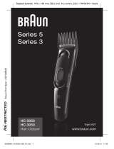 Braun HC3050 Bruksanvisning