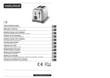 Morphy Richards 2 slice Fusion ‘long’ slot toaster Bruksanvisning