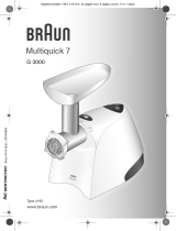 Braun G3000 Bruksanvisning