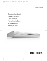 Philips dtr 300 tnt Bruksanvisning