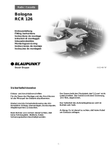 Blaupunkt BOLOGNA RCR 126 Bruksanvisning