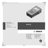 Bosch PLR 25 Bruksanvisning