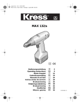 Kress MAX 132-S Bruksanvisning
