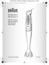 Braun MR300 Bruksanvisning