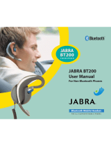 Jabra BT200 - Headset - Over-the-ear Användarmanual
