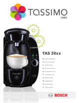 Bosch Tassimo TAS 20 Series Användarmanual