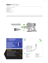 Dyson v6 trigger Bruksanvisningar