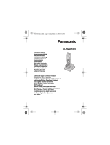 Panasonic KX-TGA810EX Installationsguide