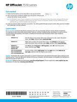 HP OfficeJet 7510 Wide Format All-in-One Printer series Bruksanvisning