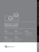 Boston Acoustics Horizon Solo Användarmanual