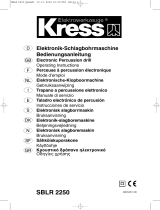 Kress SBLR 2250 Bruksanvisning