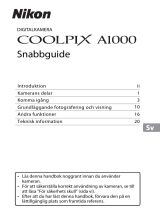 Nikon COOLPIX A1000 Snabbstartsguide