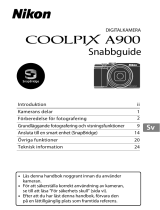 Nikon COOLPIX A900 Snabbstartsguide