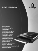 Iomega REV USB DRIVE Bruksanvisning