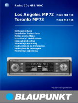 Blaupunkt Los Angeles MP72 Bruksanvisning
