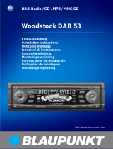 Blaupunkt Woodstock DAB53 cd Bruksanvisning