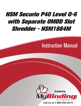 MyBinding HSM Securio P40 Level 6 Användarmanual