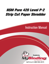 MyBinding HSM Pure 420 Användarmanual