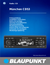 Blaupunkt Munchen CD53 Bruksanvisning
