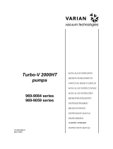 Varian Turbo-V 2000 HT Användarmanual