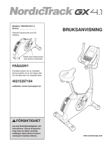 NordicTrack Gx4.1 Bike Bruksanvisningar