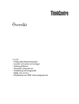 Lenovo ThinkCentre E50 Översikt Manual