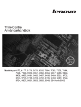 Lenovo ThinkCentre A57 Användarmanual