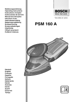Bosch PSM 160 A Bruksanvisning