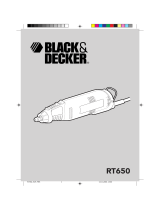 BLACK DECKER RT 650 Bruksanvisning