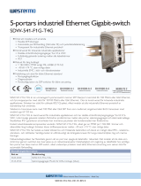 Westermo SDW-541-F1G-T4G Datablad